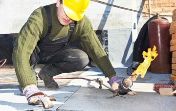 Willisham Tye flat roof construction
